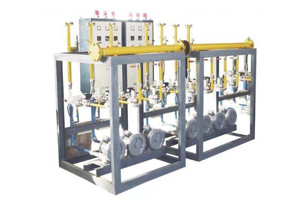 燃气加热自动控温供料道